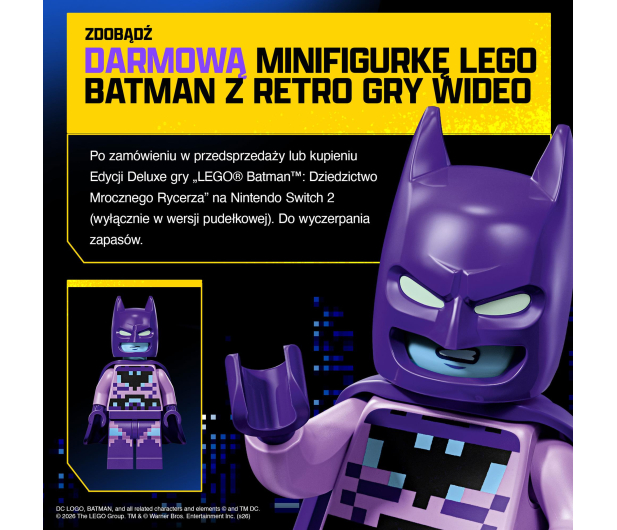 Switch LEGO Batman: Dziedzictwo Mrocznego Rycerza – Edycja Deluxe - 1475908 - zdjęcie 3